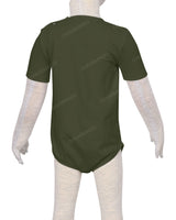 Short Sleeve Crew Neck Onesie