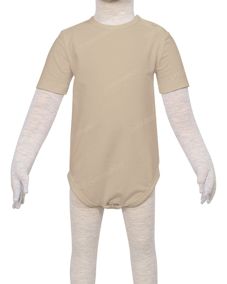 Short Sleeve Crew Neck Onesie