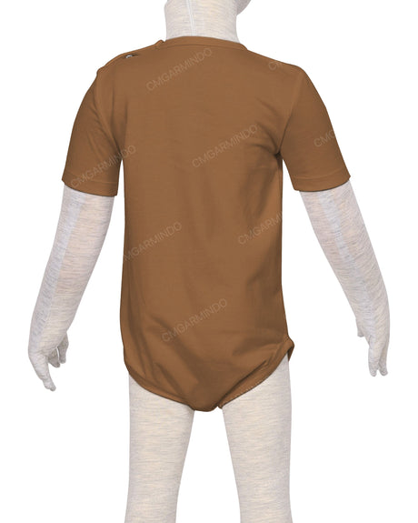 Short Sleeve Crew Neck Onesie