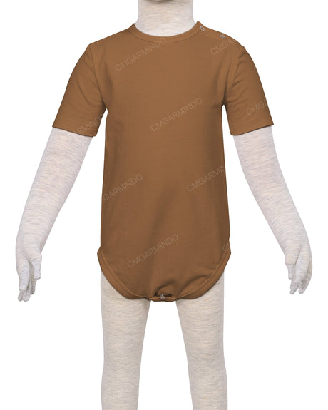 Short Sleeve Crew Neck Onesie
