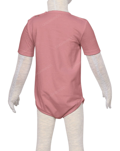 Short Sleeve Crew Neck Onesie