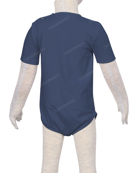 Short Sleeve Crew Neck Onesie