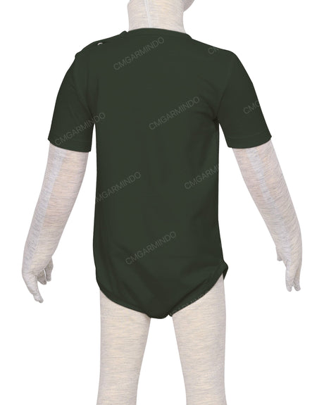 Short Sleeve Crew Neck Onesie