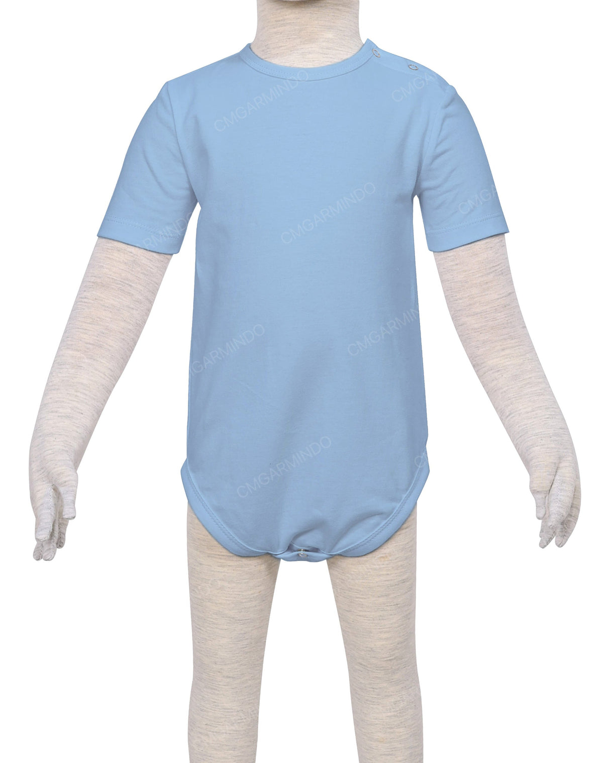 Short Sleeve Crew Neck Onesie