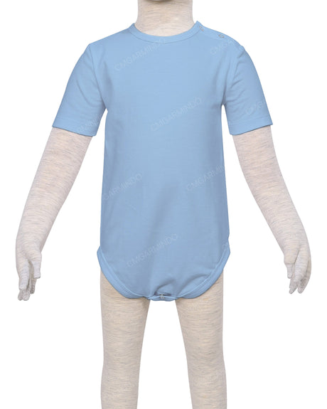Short Sleeve Crew Neck Onesie