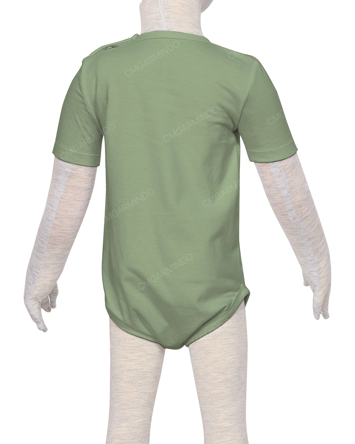 Short Sleeve Crew Neck Onesie