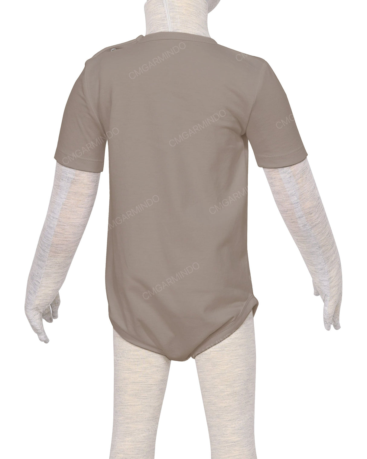 Short Sleeve Crew Neck Onesie