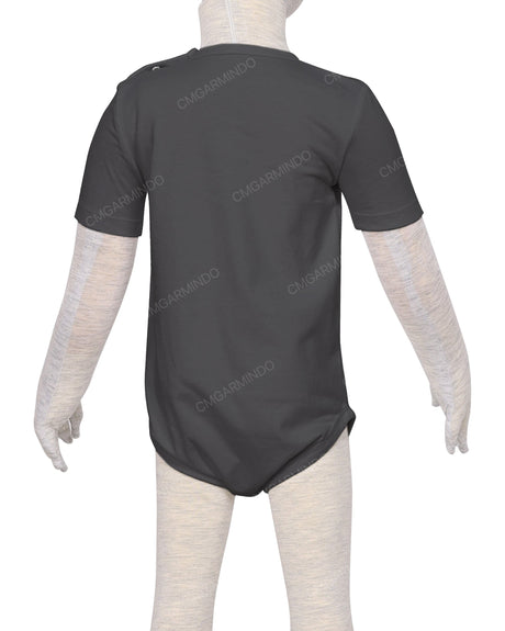 Short Sleeve Crew Neck Onesie