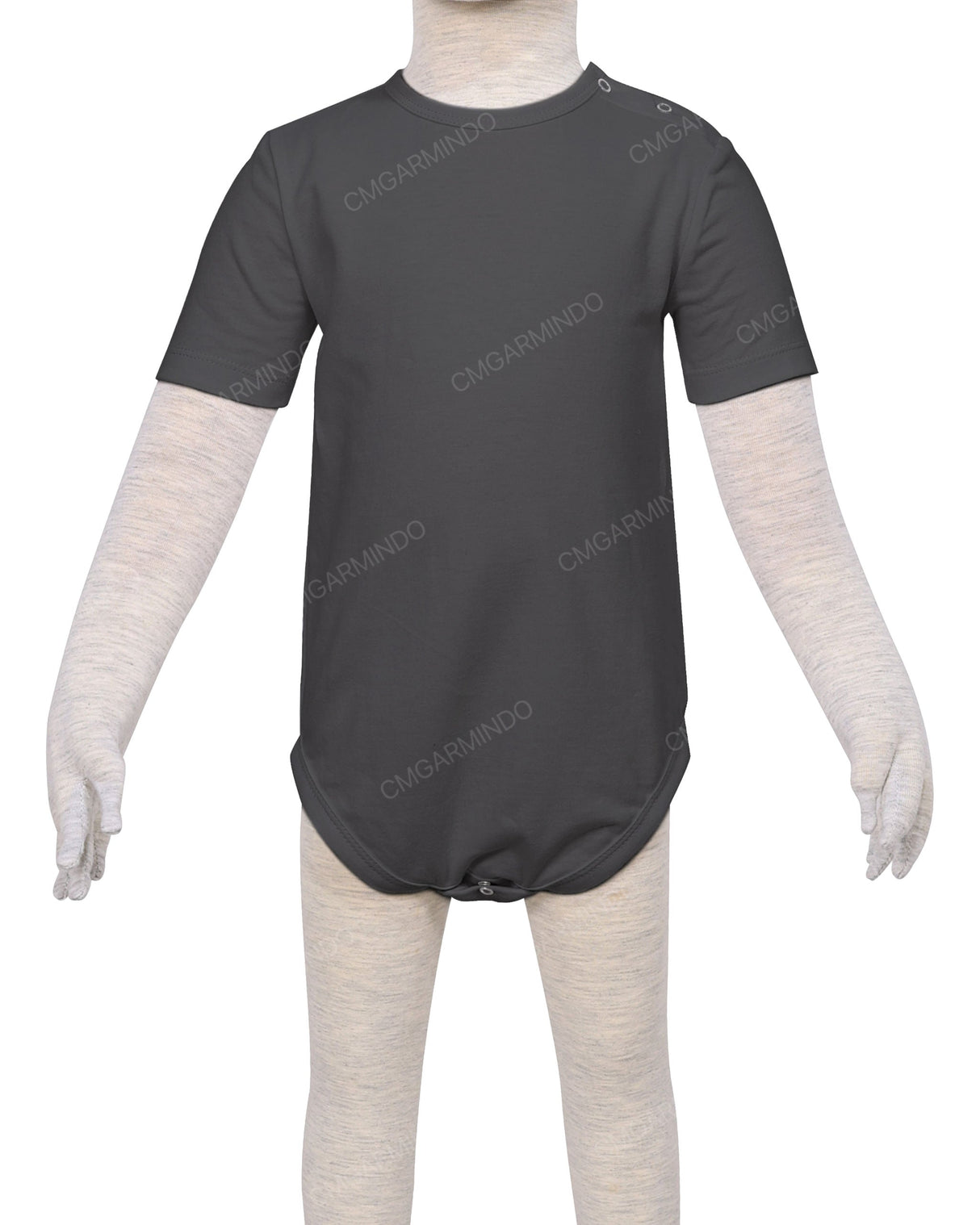 Short Sleeve Crew Neck Onesie