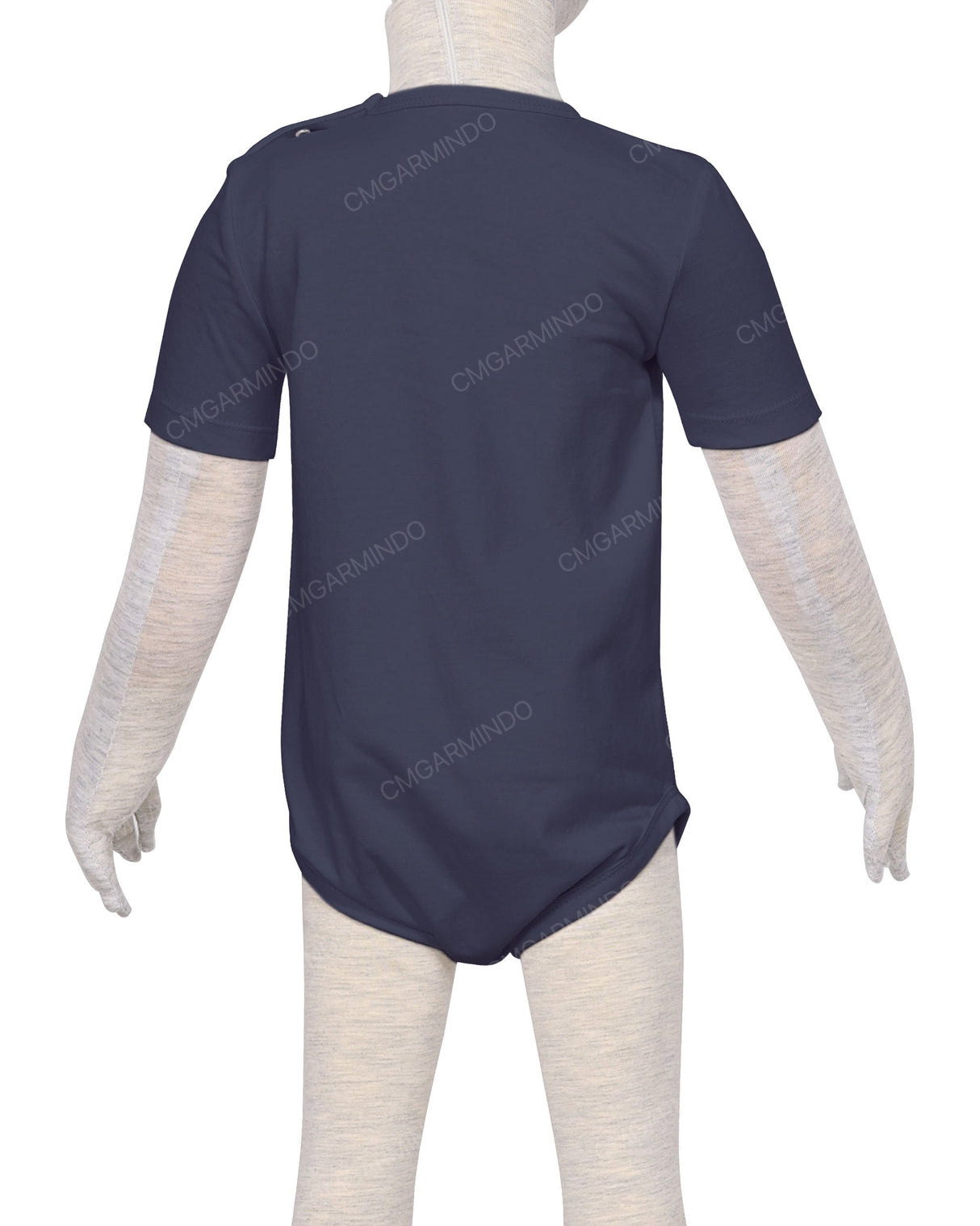 Short Sleeve Crew Neck Onesie