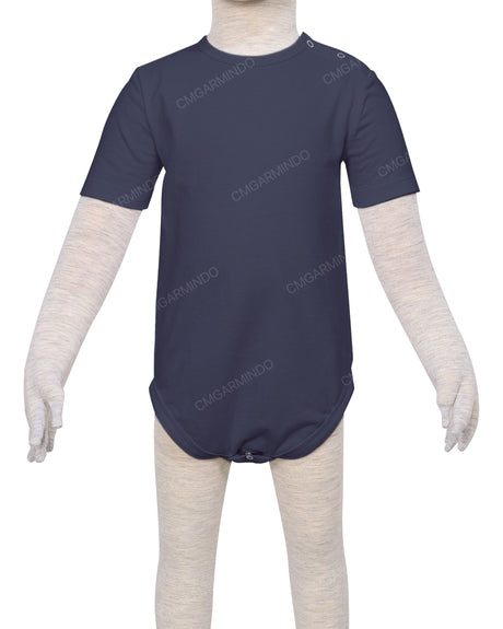 Short Sleeve Crew Neck Onesie