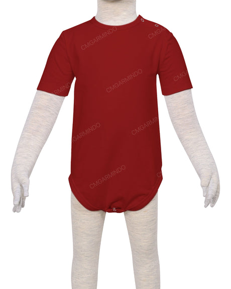 Short Sleeve Crew Neck Onesie