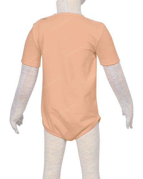 Short Sleeve Crew Neck Onesie