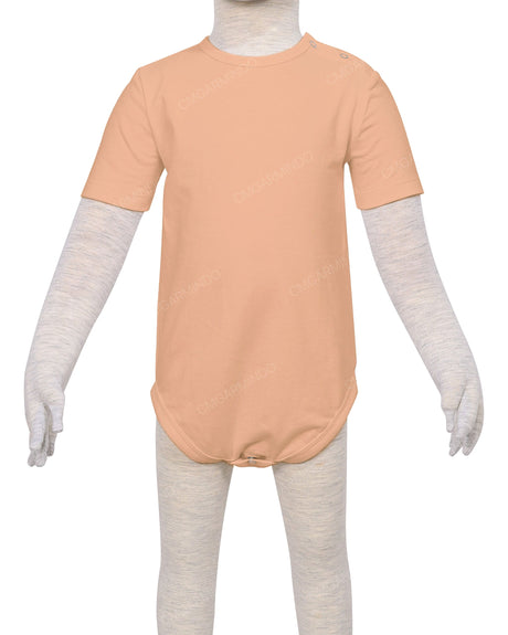 Short Sleeve Crew Neck Onesie