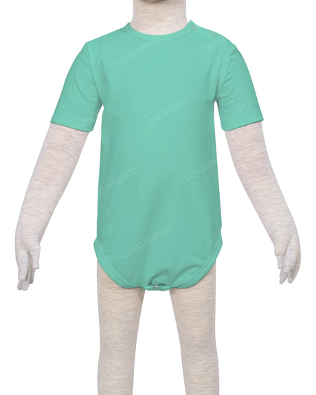 Short Sleeve Crew Neck Onesie
