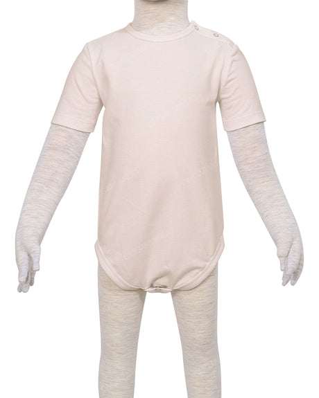 Short Sleeve Crew Neck Onesie