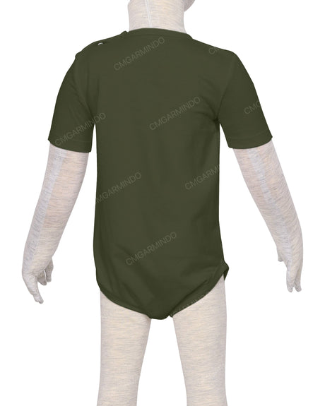 Short Sleeve Crew Neck Onesie