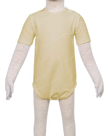Short Sleeve Crew Neck Onesie