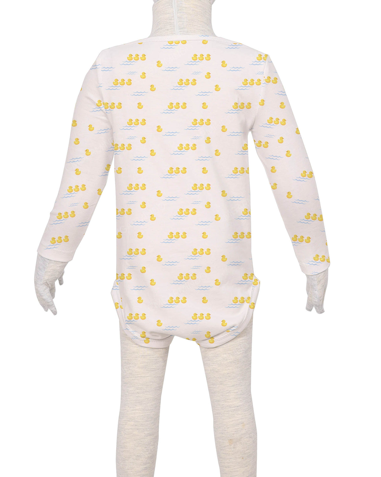 Long Sleeve Envelope Neck Onesie