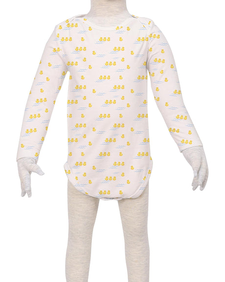 Long Sleeve Envelope Neck Onesie