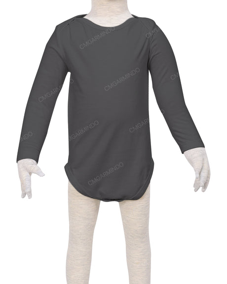 Long Sleeve Envelope Neck Onesie
