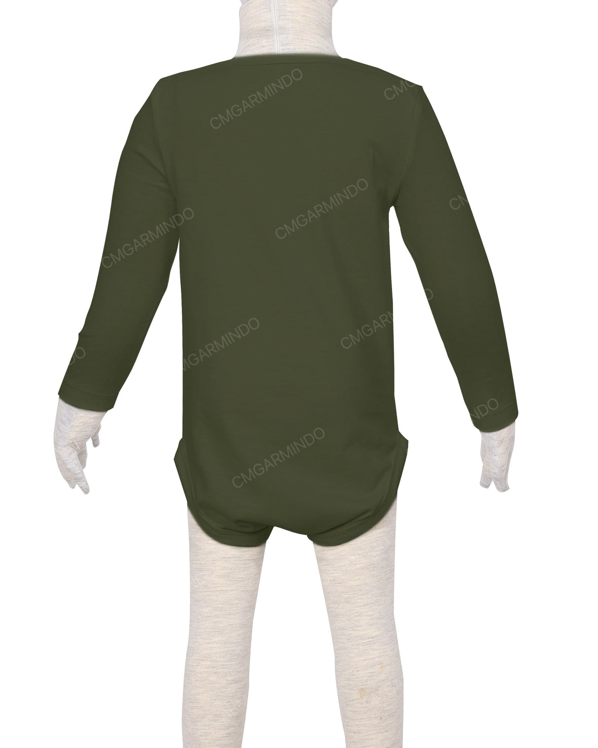 Long Sleeve Envelope Neck Onesie