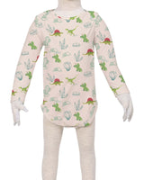 Long Sleeve Envelope Neck Onesie