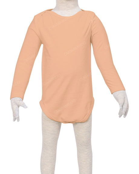 Long Sleeve Envelope Neck Onesie