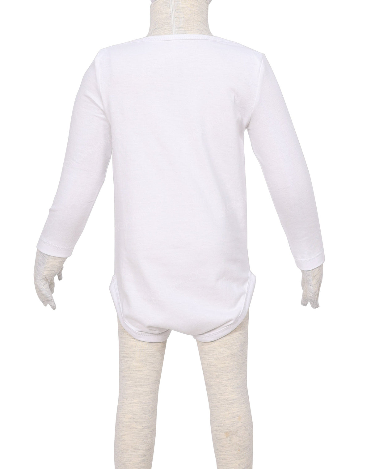 Long Sleeve Envelope Neck Onesie