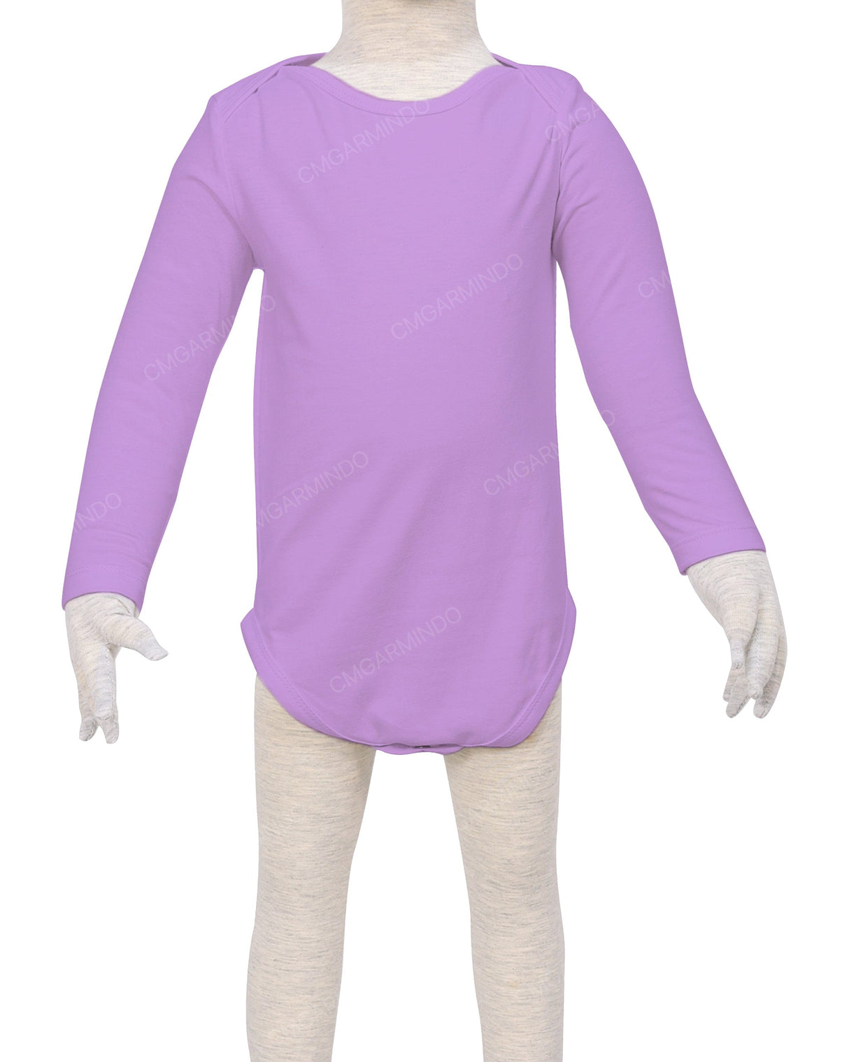 Long Sleeve Envelope Neck Onesie