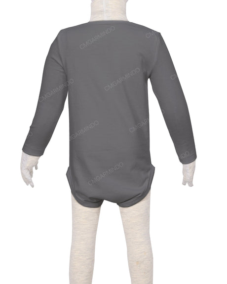 Long Sleeve Envelope Neck Onesie
