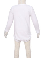 Long Sleeve Envelope Neck Onesie