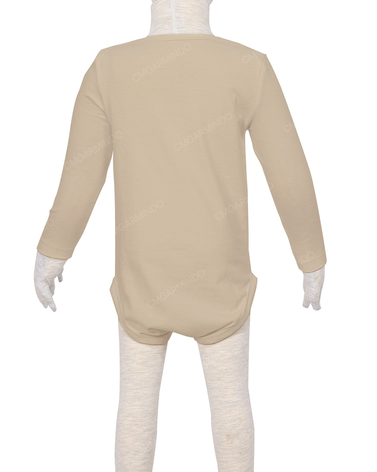 Long Sleeve Envelope Neck Onesie
