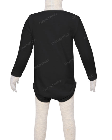 Long Sleeve Envelope Neck Onesie