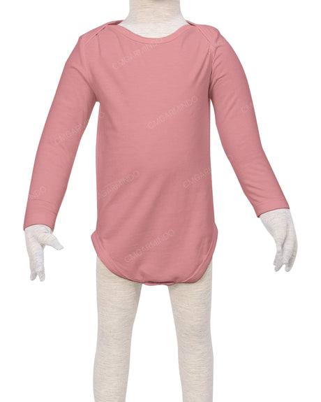 Long Sleeve Envelope Neck Onesie