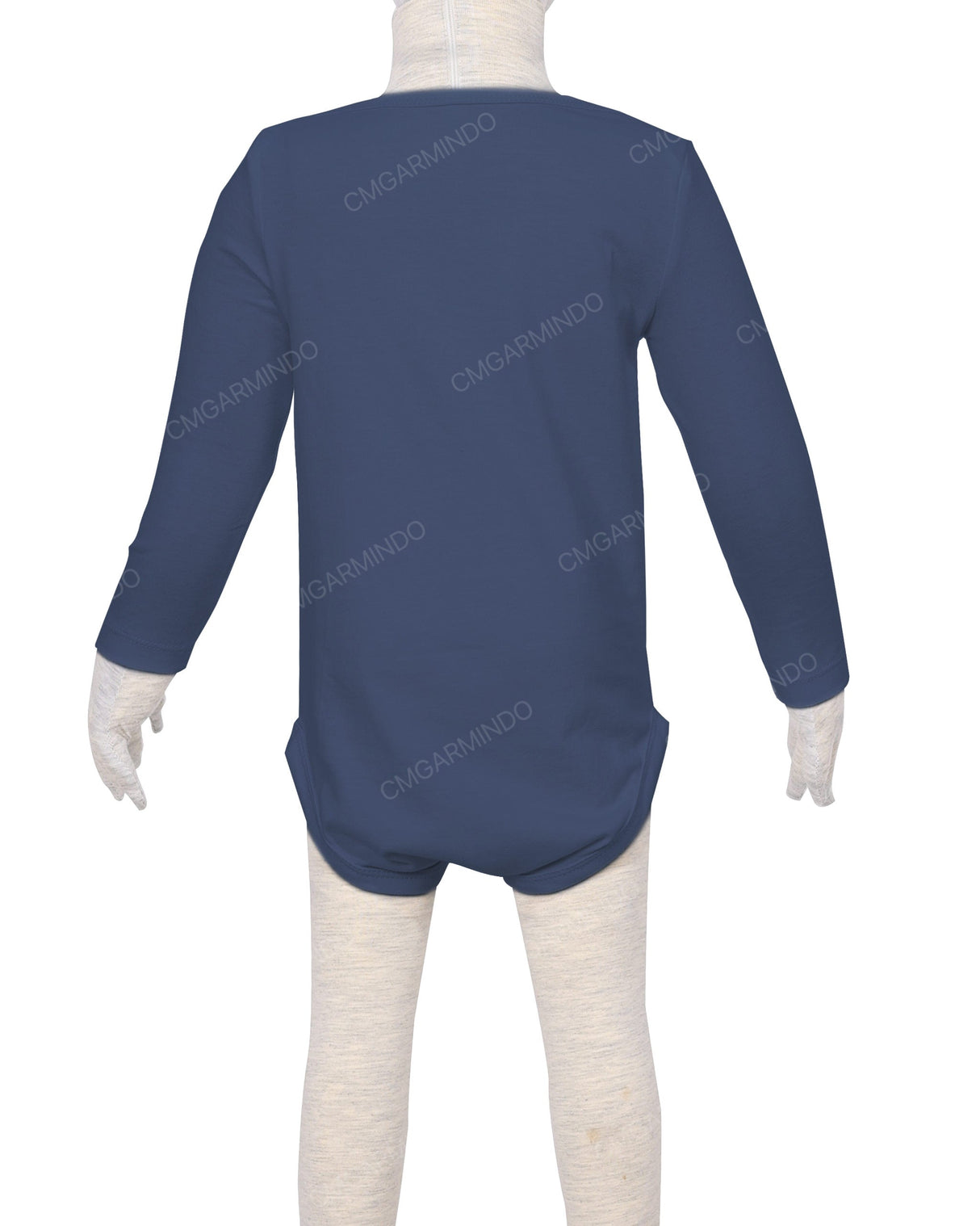Long Sleeve Envelope Neck Onesie