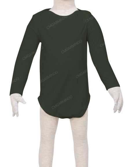Long Sleeve Envelope Neck Onesie