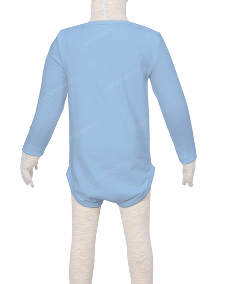 Long Sleeve Envelope Neck Onesie