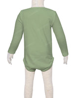 Long Sleeve Envelope Neck Onesie