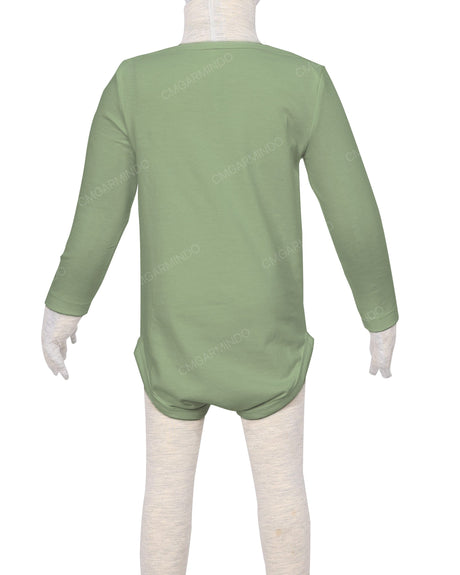 Long Sleeve Envelope Neck Onesie