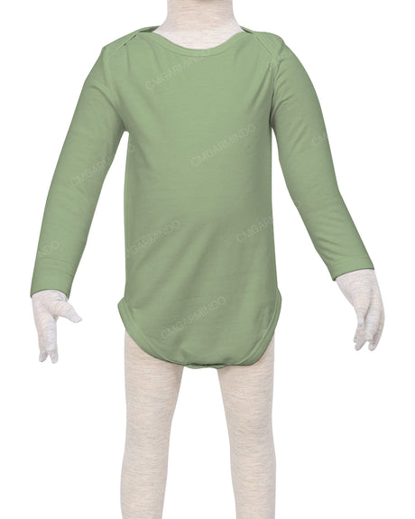 Long Sleeve Envelope Neck Onesie