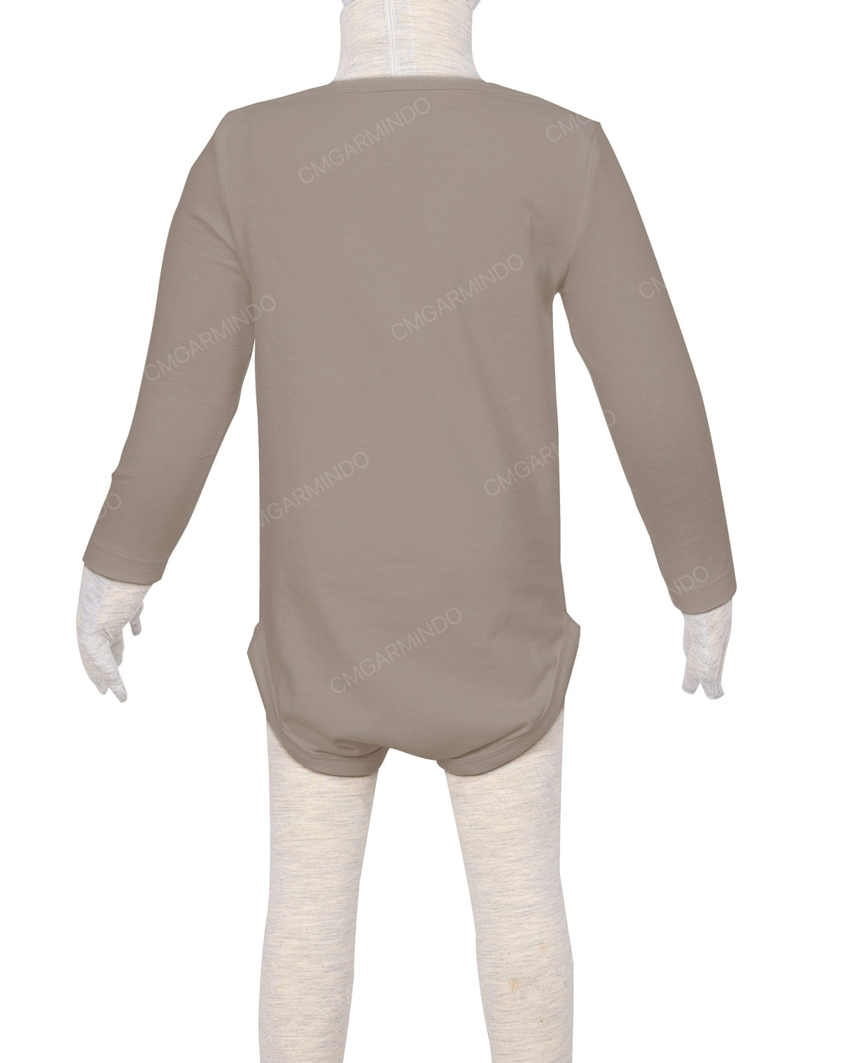 Long Sleeve Envelope Neck Onesie