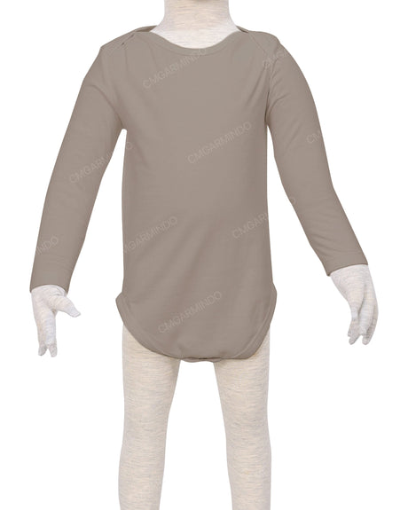 Long Sleeve Envelope Neck Onesie