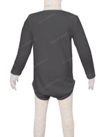 Long Sleeve Envelope Neck Onesie
