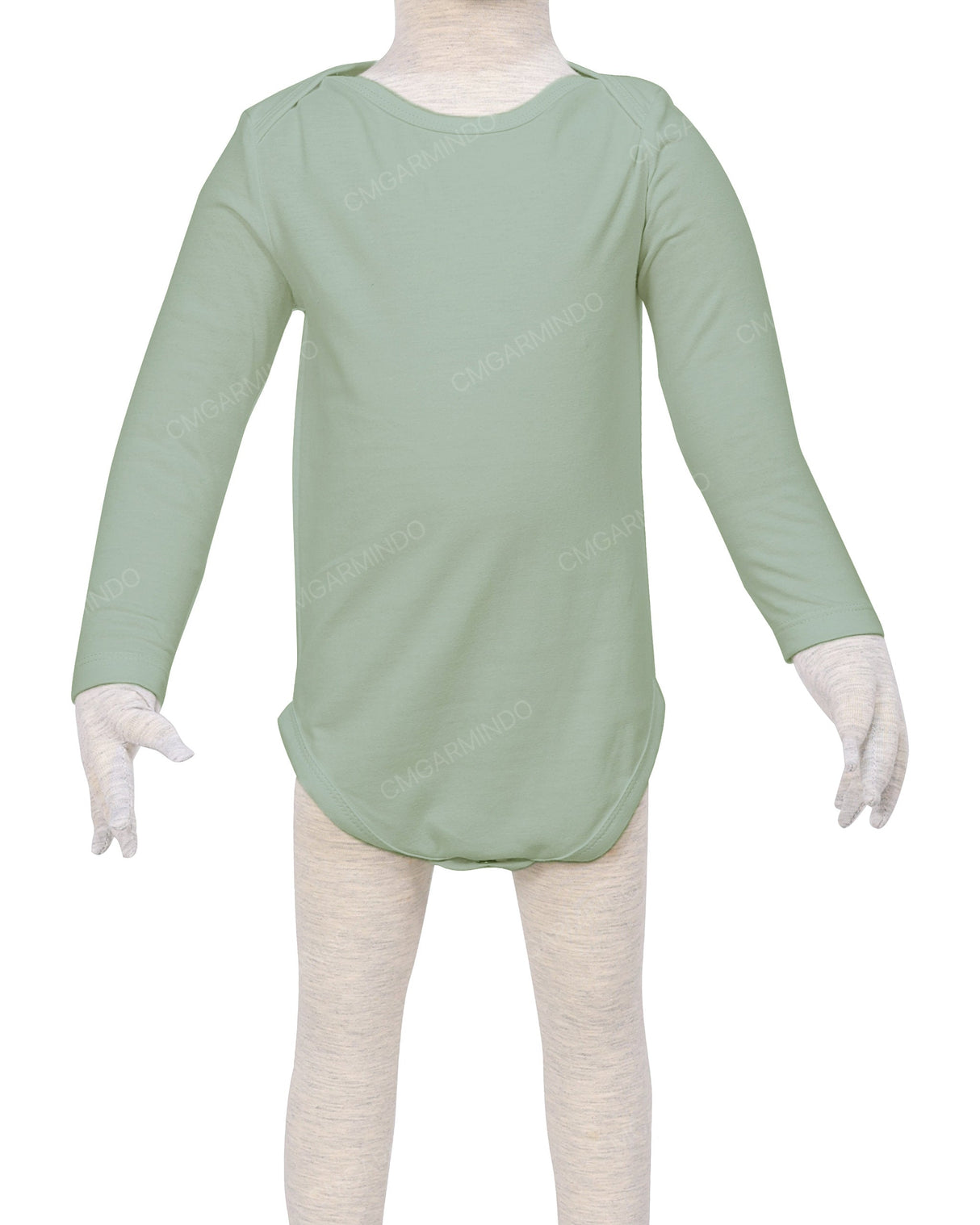 Long Sleeve Envelope Neck Onesie