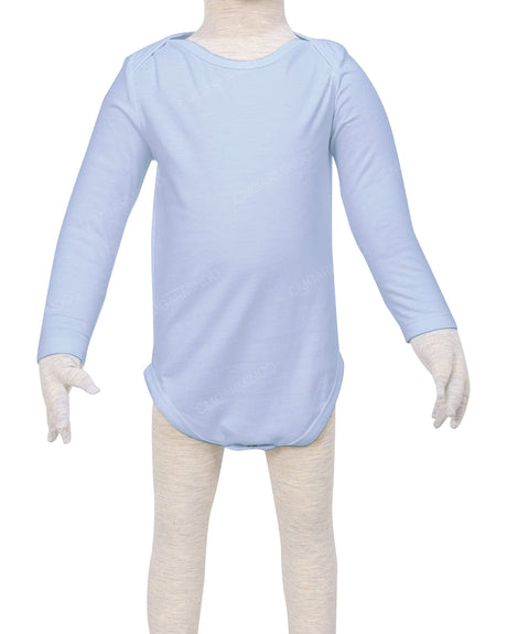 Long Sleeve Envelope Neck Onesie
