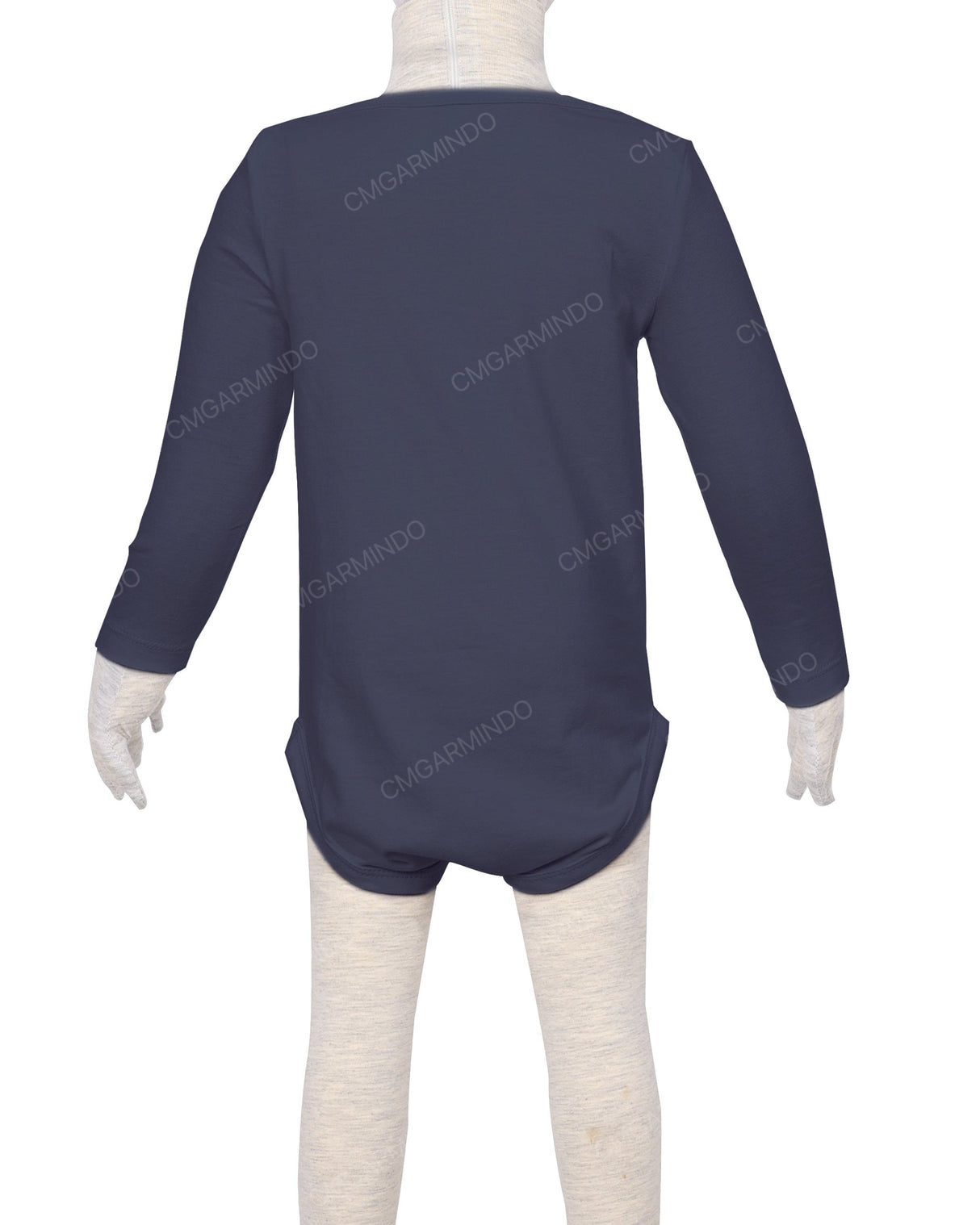 Long Sleeve Envelope Neck Onesie