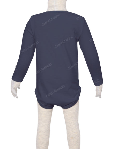 Long Sleeve Envelope Neck Onesie