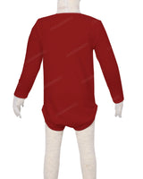Long Sleeve Envelope Neck Onesie