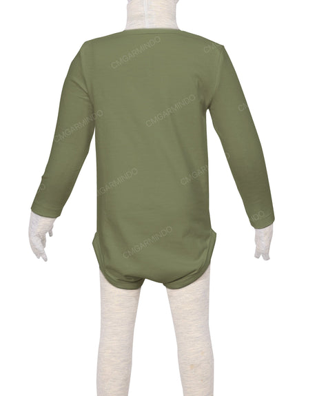 Long Sleeve Envelope Neck Onesie
